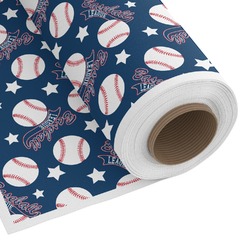 Baseball Fabric by the Yard - Spun Polyester Poplin