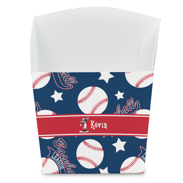 Custom Baseball French Fry Favor Boxes (Personalized)