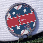 Baseball Golf Ball Marker - Hat Clip