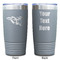 Baseball Gray Polar Camel Tumbler - 20oz - Double Sided - Approval