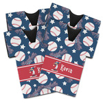 Baseball Jersey Bottle Cooler - Set of 4 (Personalized)