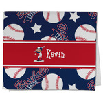 Baseball Kitchen Towel - Poly Cotton w/ Name or Text