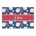 Baseball Large Rectangle Car Magnet (Personalized)