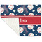 Baseball Linen Placemat - Folded Corner (single side)