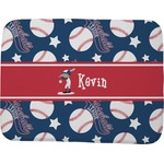 Baseball Memory Foam Bath Mat - 48"x36" (Personalized)