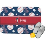 Baseball Memory Foam Bath Mat - 24"x17" (Personalized)