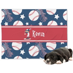 Baseball Dog Blanket - Regular (Personalized)