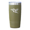 Baseball Olive Polar Camel Tumbler - 20oz - Single Sided - Approval