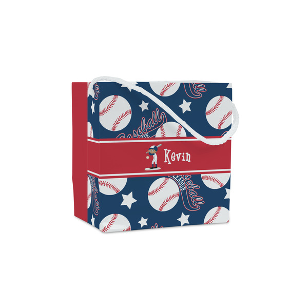 Custom Baseball Party Favor Gift Bags - Matte (Personalized)