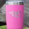 Baseball Pink Polar Camel Tumbler - 20oz - Close Up