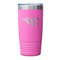 Baseball Pink Polar Camel Tumbler - 20oz - Single Sided - Approval