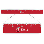 Baseball Plastic Ruler - 12" (Personalized)