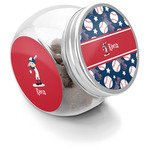 Baseball Puppy Treat Jar (Personalized)