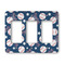 Baseball Rocker Light Switch Covers - Triple - MAIN