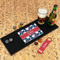 Baseball Rubber Bar Mat - IN CONTEXT