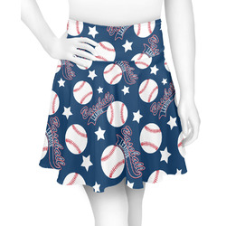 Baseball Skater Skirt - 2X Large