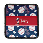 Baseball Iron On Square Patch w/ Name or Text