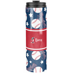 Baseball Stainless Steel Skinny Tumbler - 20 oz (Personalized)