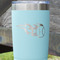 Baseball Teal Polar Camel Tumbler - 20oz - Close Up