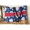 Baseball Tote w/Black Handles - Lifestyle View