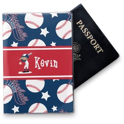 Baseball Vinyl Passport Holder (Personalized)