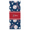 Baseball Wine Gift Bag - Gloss - Front