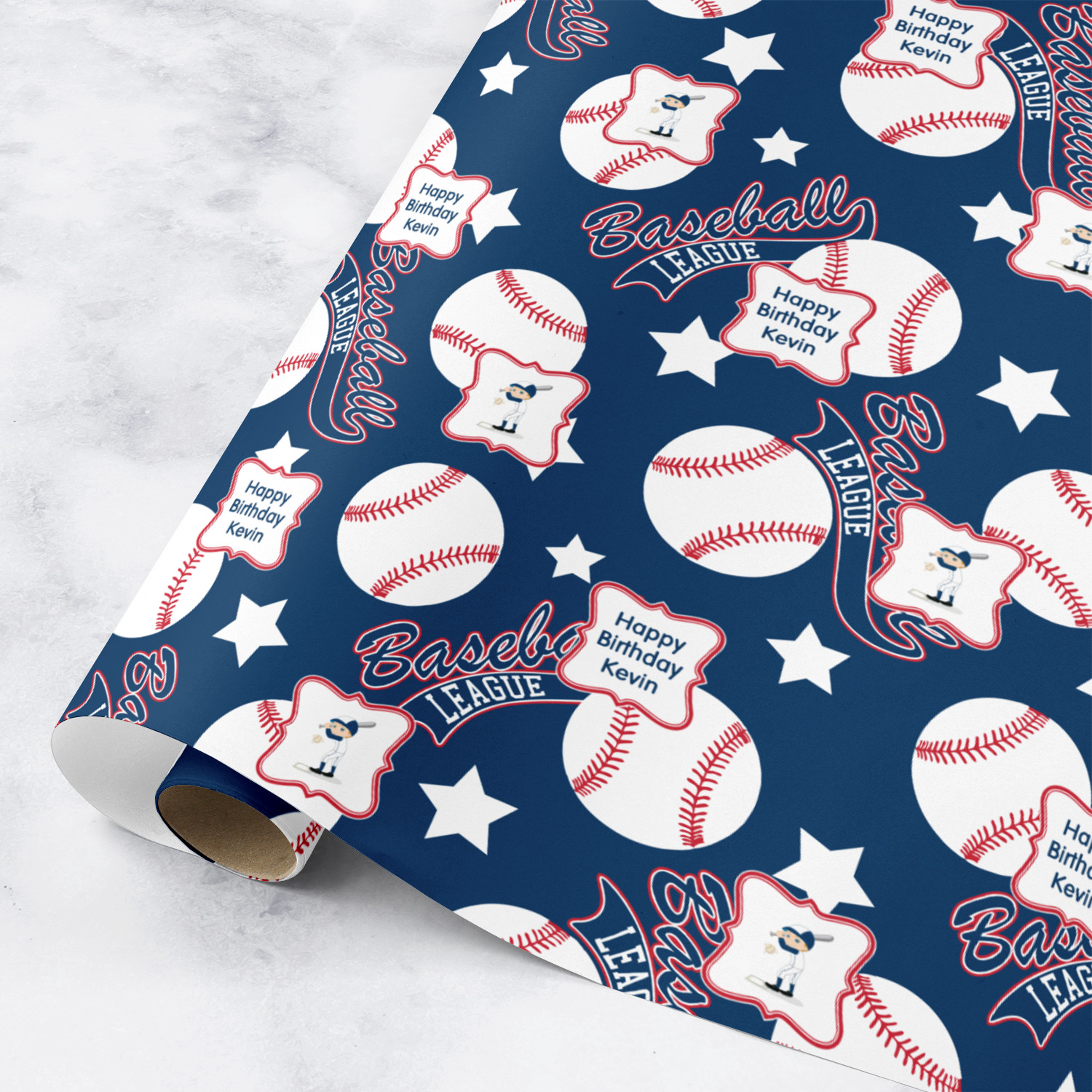 Baseball Wrapping Paper
 Baseball Wrapping Paper Roll Personalized YouCustomizeIt