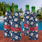Baseball Zipper Bottle Cooler - Set of 4 - LIFESTYLE