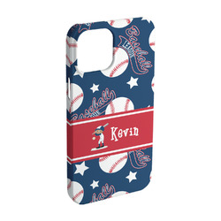 Baseball iPhone Case - Plastic - iPhone 15 (Personalized)