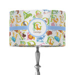 Animal Alphabet 12" Drum Lamp Shade - Fabric (Personalized)