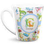 Animal Alphabet 12 Oz Latte Mug (Personalized)