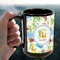 Animal Alphabet 15oz. Black Mug - LIFESTYLE