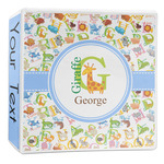 Animal Alphabet 3-Ring Binder - 2 inch (Personalized)