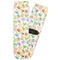 Animal Alphabet Adult Crew Socks - Single Pair - Front and Back