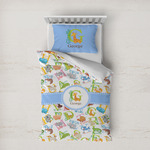 Animal Alphabet Duvet Cover Set - Twin XL (Personalized)