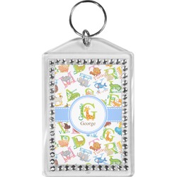 Animal Alphabet Bling Keychain (Personalized)