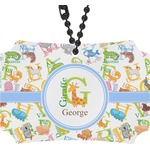 Animal Alphabet Rear View Mirror Ornament (Personalized)