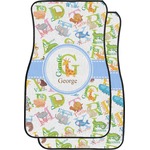 Animal Alphabet Car Floor Mats (Personalized)