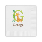 Animal Alphabet Coined Cocktail Napkins (Personalized)