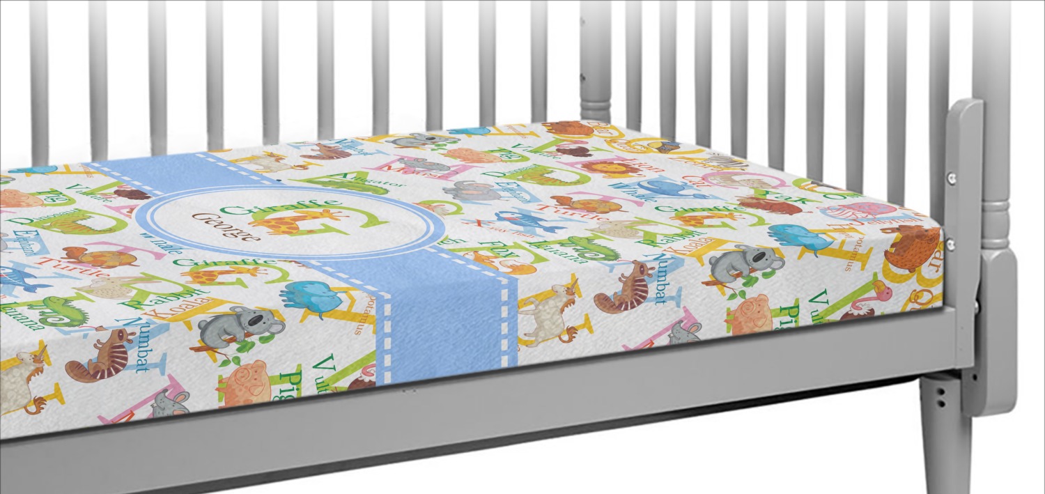 Alphabet clearance crib sheet