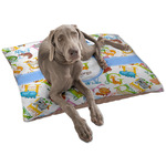 Animal Alphabet Dog Bed - Large w/ Name or Text