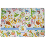 Animal Alphabet Dog Food Mat w/ Name or Text