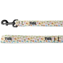 Animal Alphabet Deluxe Dog Leash - 4 ft (Personalized)