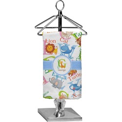 Animal Alphabet Finger Tip Towel - Full Print (Personalized)