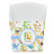 Animal Alphabet French Fry Favor Box - Front View