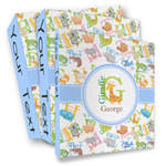 Animal Alphabet 3 Ring Binder - Full Wrap (Personalized)