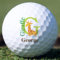 Animal Alphabet Golf Balls - Titleist Pro V1 - Set of 12 (Personalized)