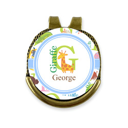 Animal Alphabet Golf Ball Marker - Hat Clip - Gold