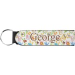 Animal Alphabet Neoprene Keychain Fob (Personalized)