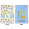 Animal Alphabet Large Laundry Bag - Front & Back View